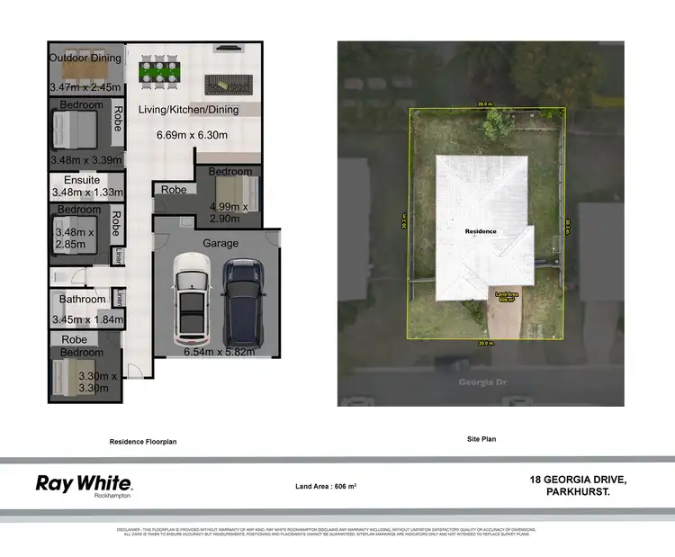 Floorplan of Homely house listing, 18 Georgia Drive, Parkhurst QLD 4702