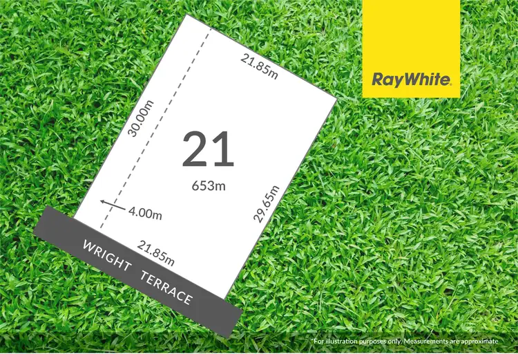 Floorplan of Homely land listing, 21 Wright Terrace, Encounter Bay SA 5211