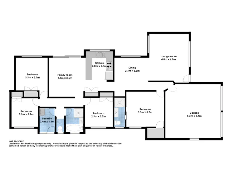Floorplan of Homely house listing, 6 Vantage Place, Boat Harbour NSW 2316