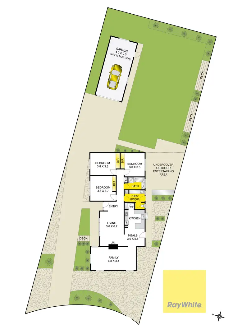 Floorplan of Homely house listing, 1 Minka Court, Marshall VIC 3216