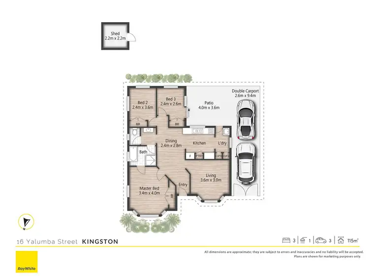 Floorplan of Homely house listing, 16 Yalumba Street, Kingston QLD 4114