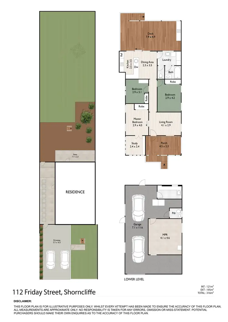 Floorplan of Homely house listing, 112 Friday Street, Shorncliffe QLD 4017