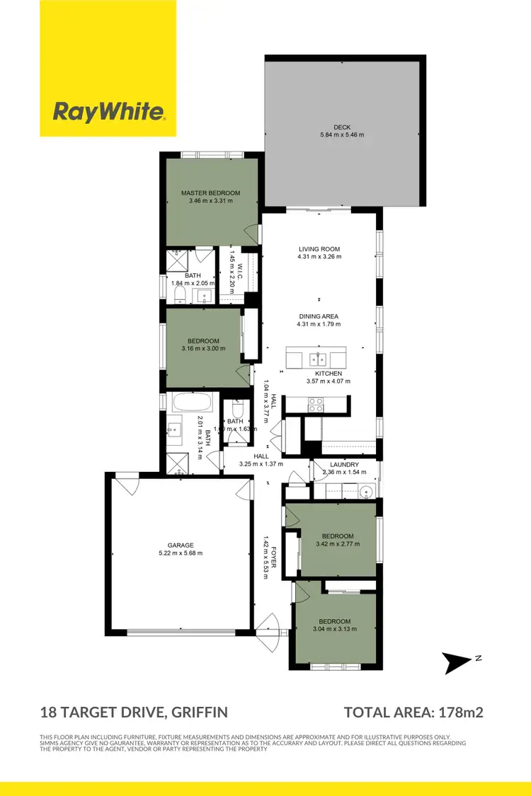 Floorplan of Homely house listing, 18 Target Drive, Griffin QLD 4503