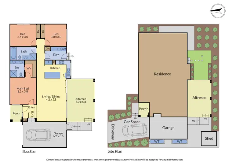 Floorplan of Homely townhouse listing, 3/38 Belmont Road West, Croydon South VIC 3136