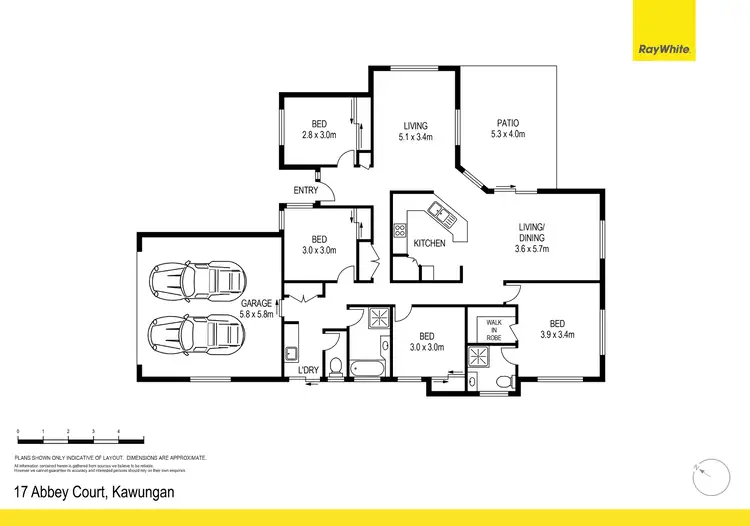 Floorplan of Homely house listing, 17 Abbey Court, Kawungan QLD 4655