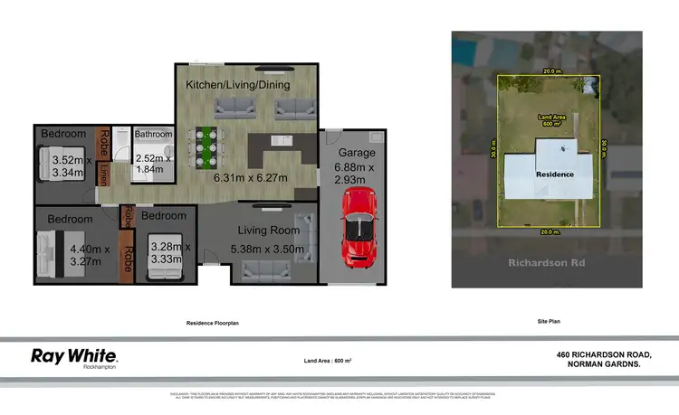 Floorplan of Homely house listing, 460 Richardson Road, Norman Gardens QLD 4701
