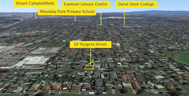 Floorplan of Homely house listing, 18 Yungera Street, Fawkner VIC 3060