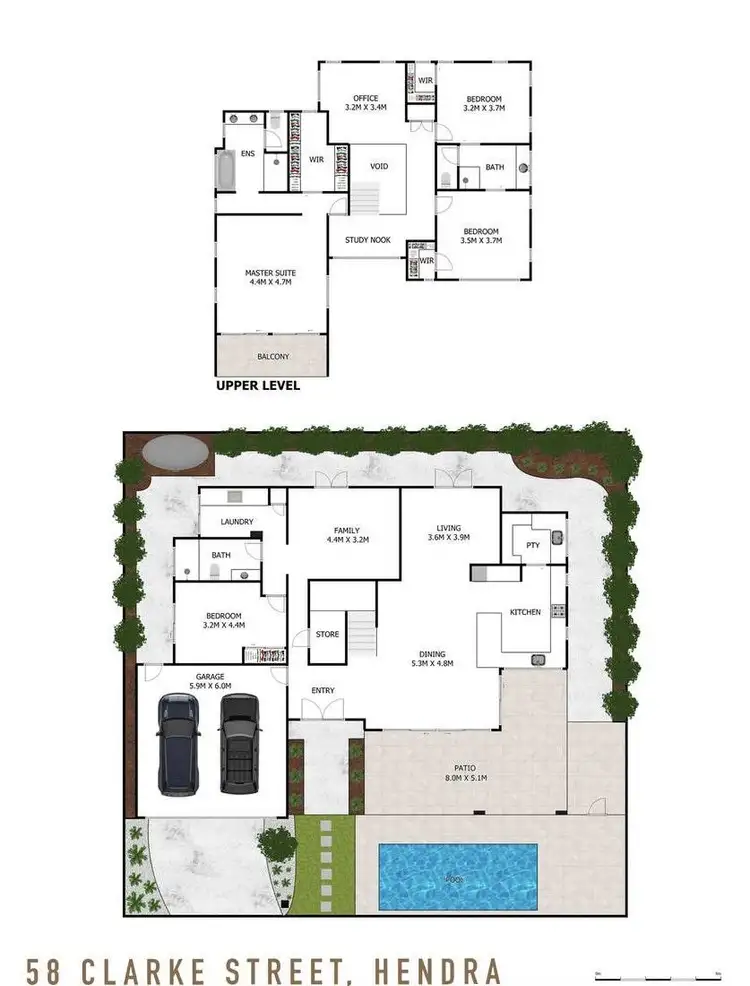 Floorplan of Homely house listing, 58 Clarke Street, Hendra QLD 4011