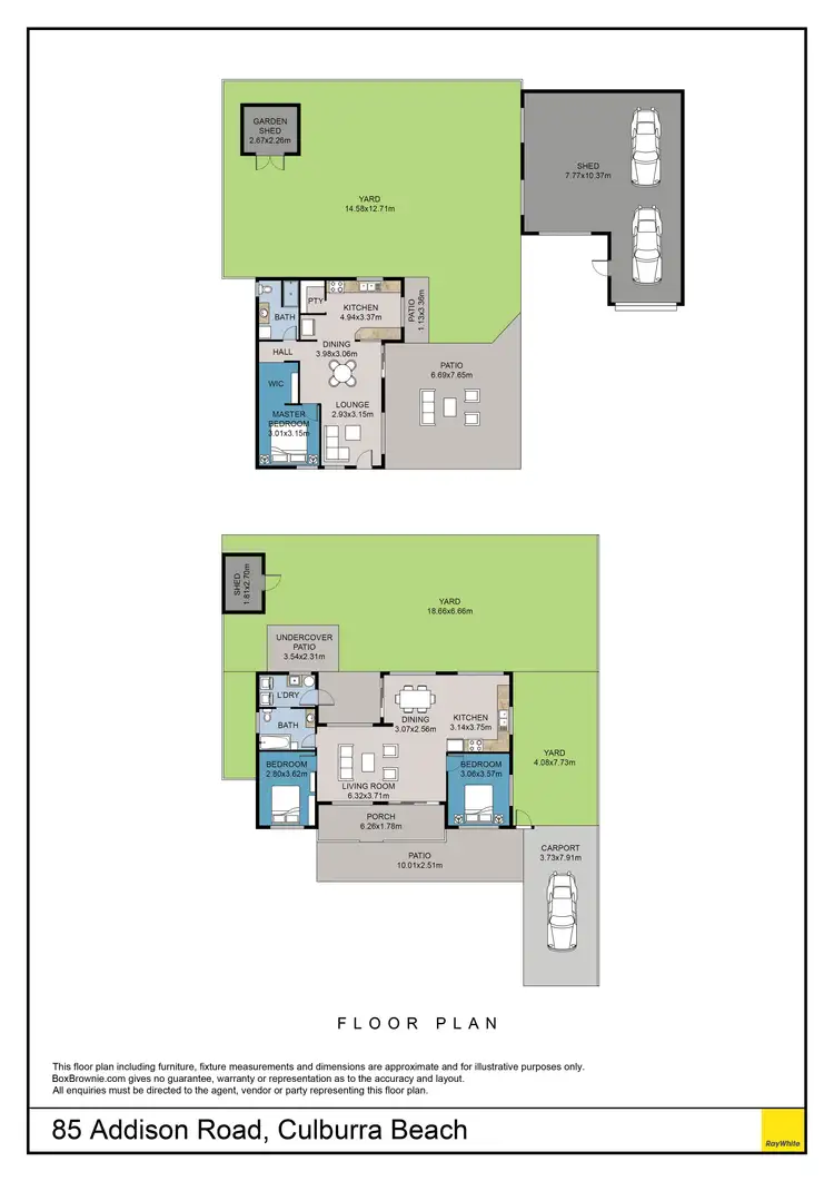Floorplan of Homely house listing, 85 Addison Road, Culburra Beach NSW 2540
