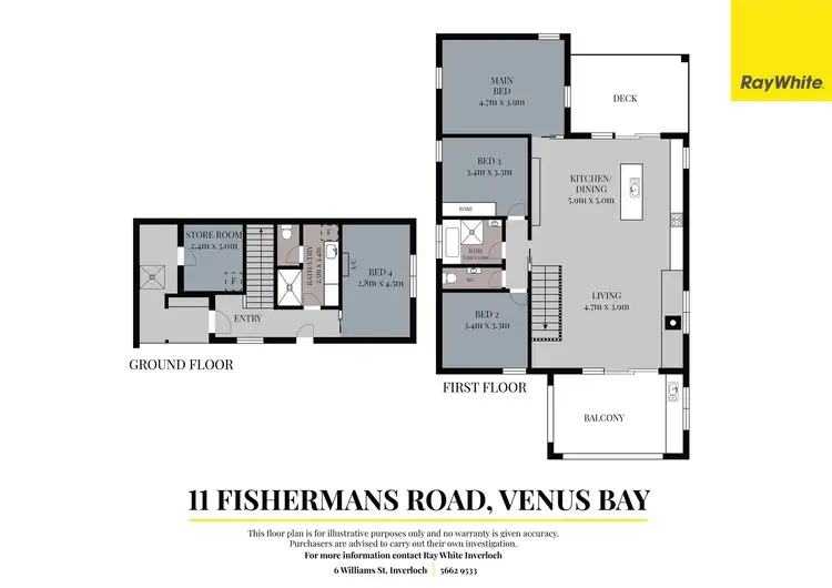 Floorplan of Homely house listing, 11 Fishermans Road, Venus Bay VIC 3956