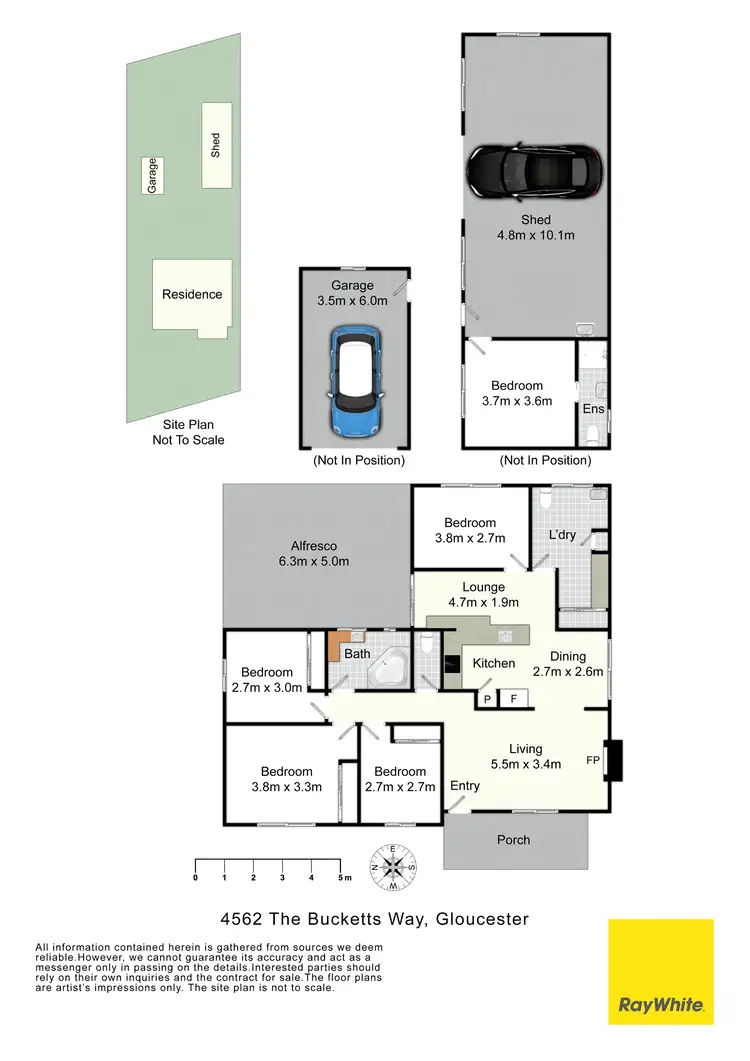 Floorplan of Homely house listing, 4562 The Bucketts Way, Gloucester NSW 2422