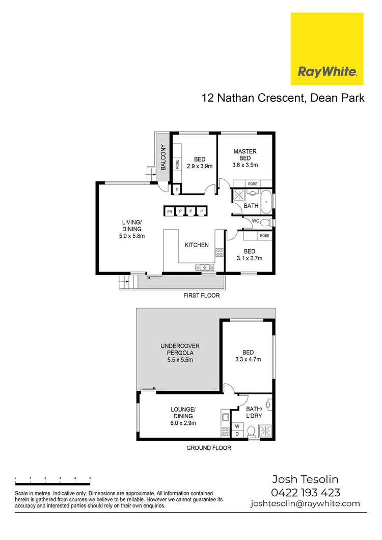 Floorplan of Homely house listing, 12 + 12A Nathan Crescent, Dean Park NSW 2761