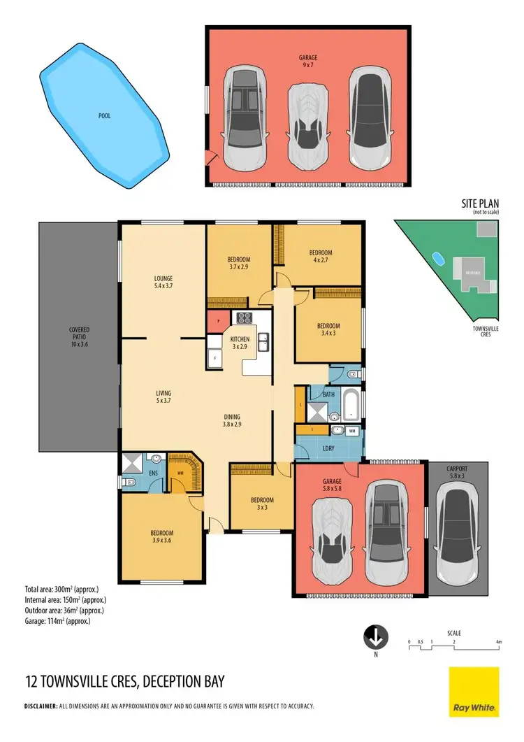 Floorplan of Homely house listing, 12 Townsville Crescent, Deception Bay QLD 4508