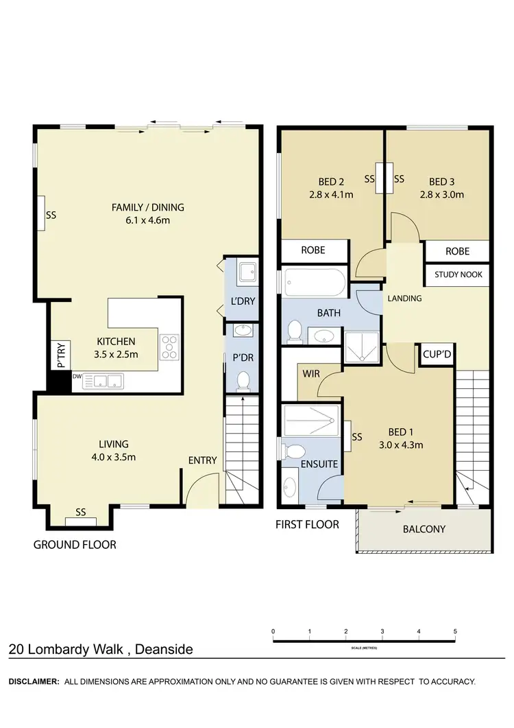 Floorplan of Homely house listing, 20 Lombardy Walk, Deanside VIC 3336