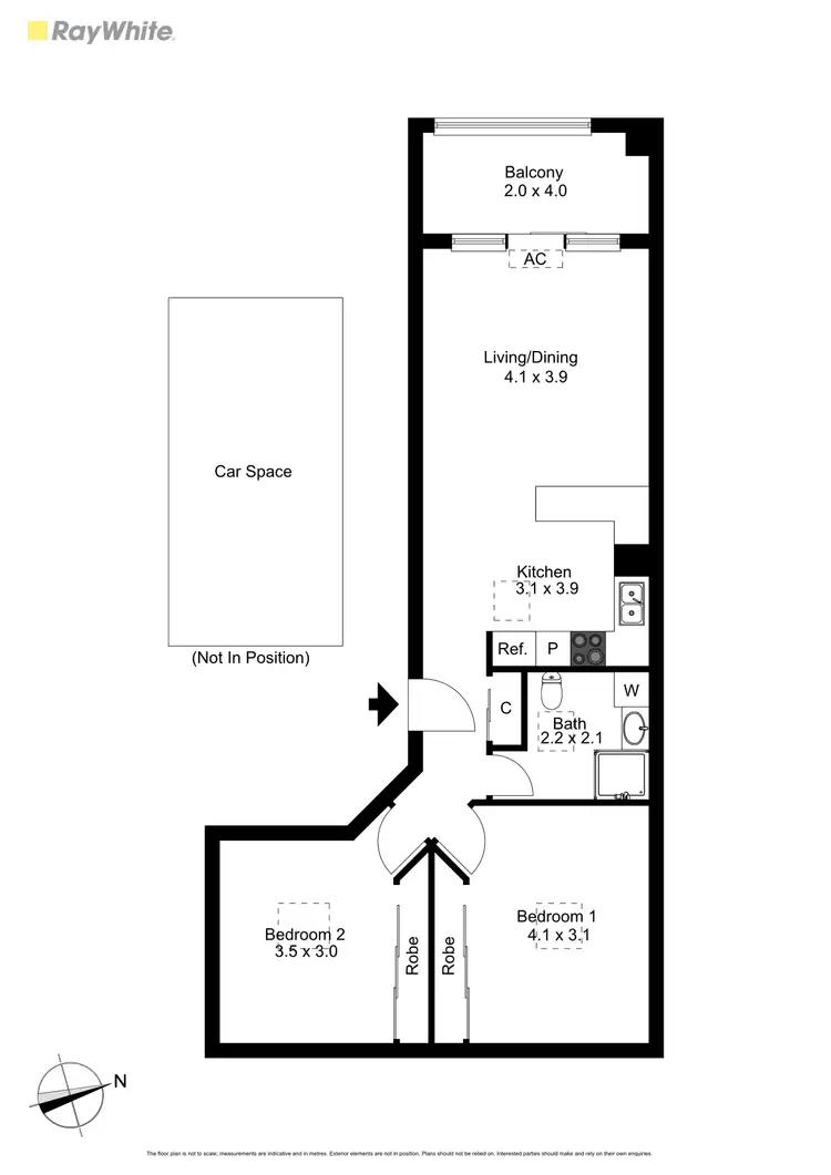 Floorplan of Homely apartment listing, 10/430 Nepean Highway, Frankston VIC 3199