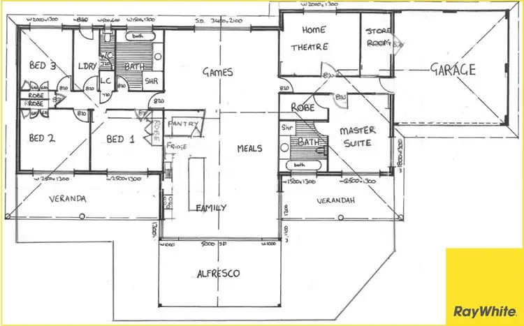 Floorplan of Homely house listing, 42 Explorer Avenue, Kalbarri WA 6536