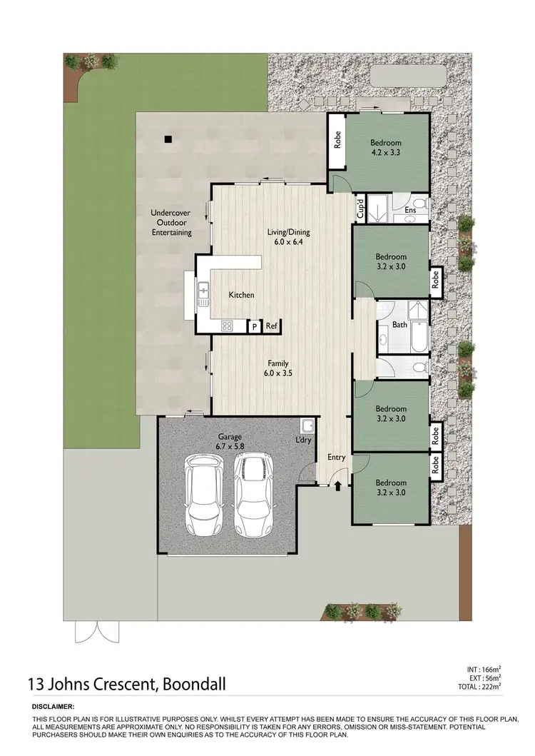 Floorplan of Homely house listing, 13 Johns Crescent, Boondall QLD 4034