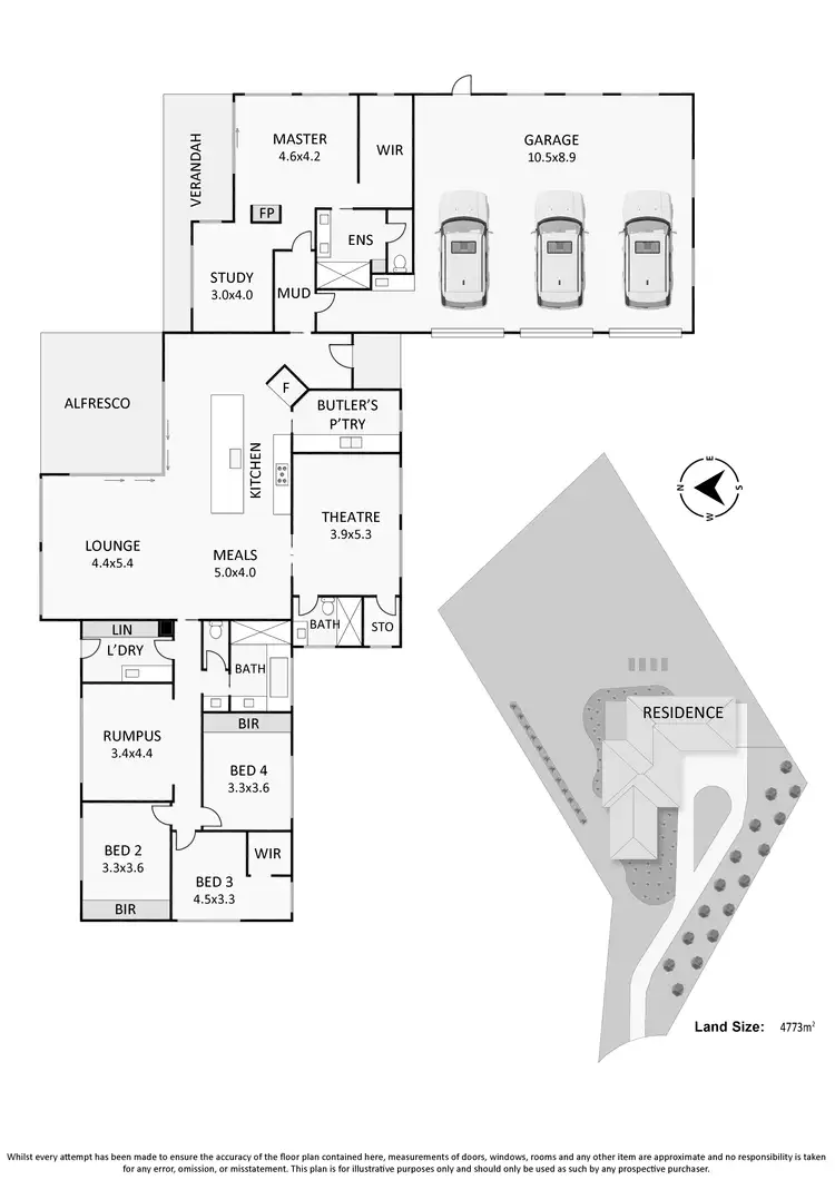 Floorplan of Homely house listing, 39 Hafey Way, Langwarrin VIC 3910