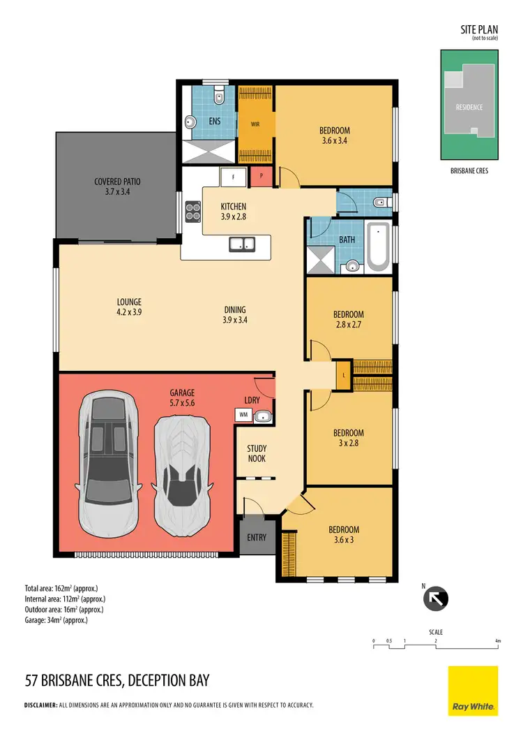 Floorplan of Homely house listing, 57 Brisbane Crescent, Deception Bay QLD 4508