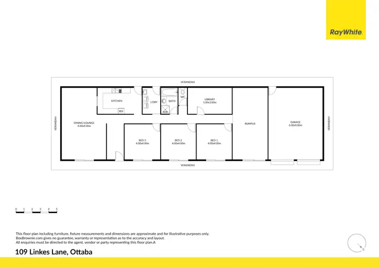Floorplan of Homely house listing, 109 Linkes Lane, Ottaba QLD 4313