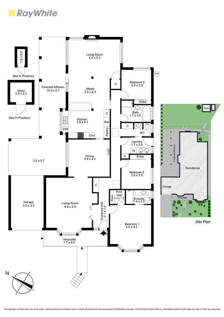 Floorplan of Homely house listing, 19 Gattinara Drive, Frankston VIC 3199