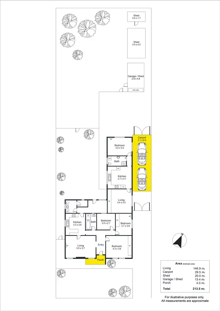 Floorplan of Homely house listing, 108 Carlton Parade, Torrensville SA 5031