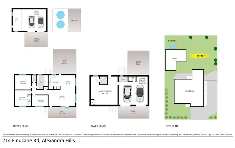 Floorplan of Homely house listing, 214 Finucane Road, Alexandra Hills QLD 4161