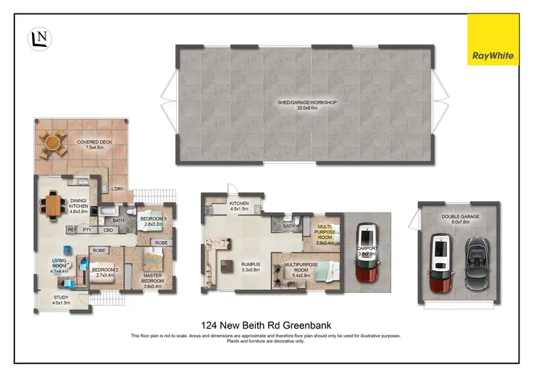 Floorplan of Homely house listing, 124-134 New Beith Road, Greenbank QLD 4124