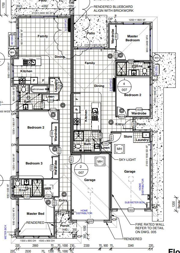 Floorplan of Homely semi-detached listing, 1/4 Annabelle Way, Gleneagle QLD 4285