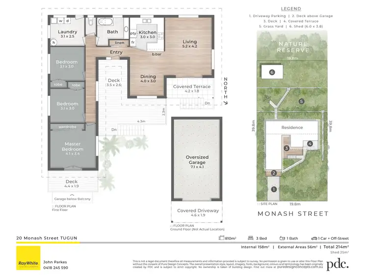 Floorplan of Homely house listing, 20 Monash Street, Tugun QLD 4224
