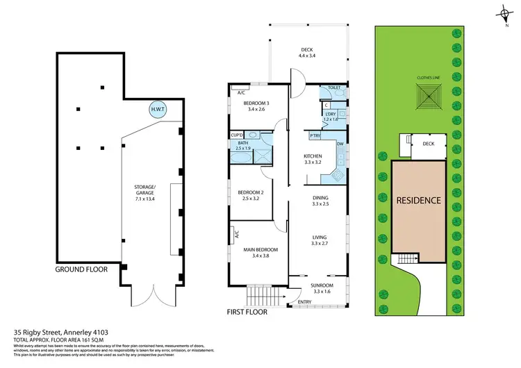 Floorplan of Homely house listing, 35 Rigby Street, Annerley QLD 4103