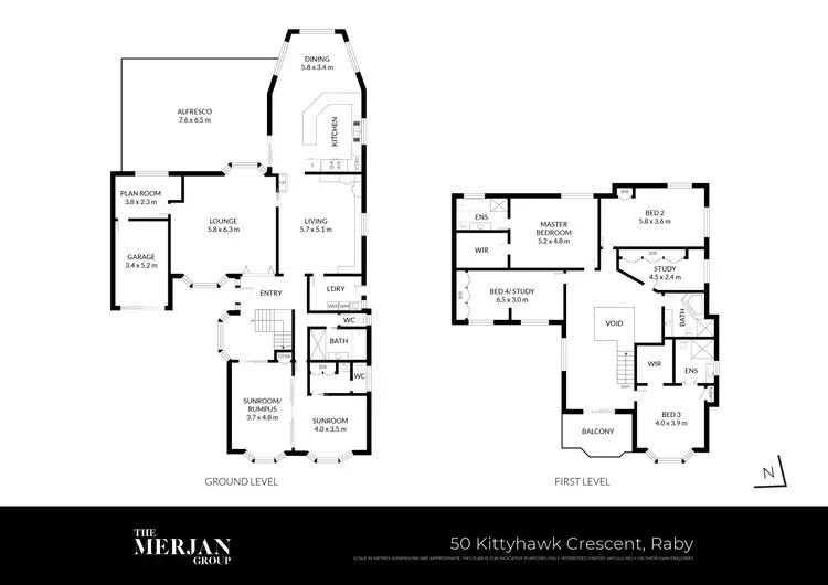Floorplan of Homely house listing, 50 Kittyhawk Crescent, Raby NSW 2566