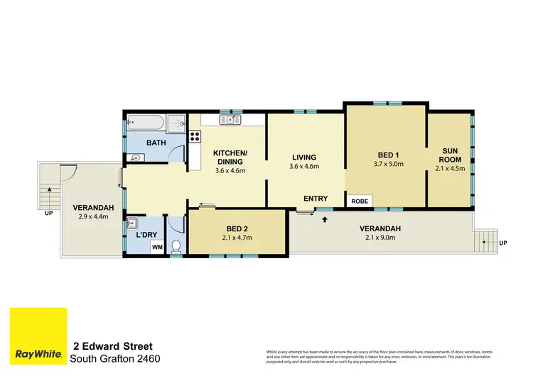Floorplan of Homely house listing, 2 Edward Street, South Grafton NSW 2460