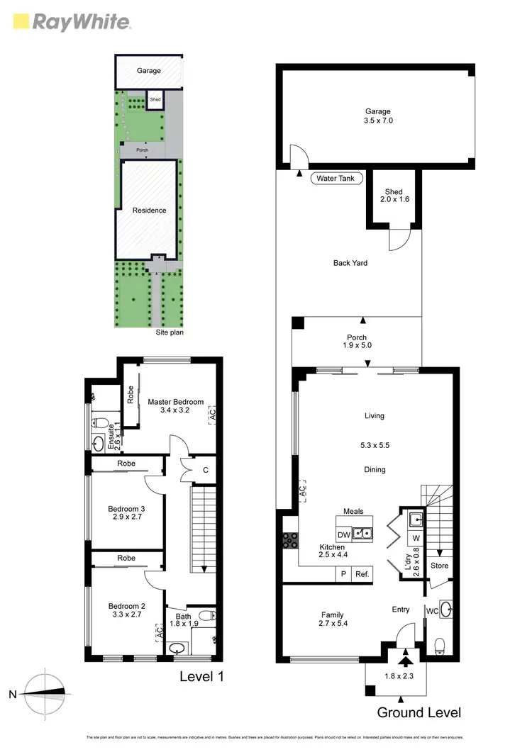 Floorplan of Homely house listing, 1/86 View Street, Clayton VIC 3168