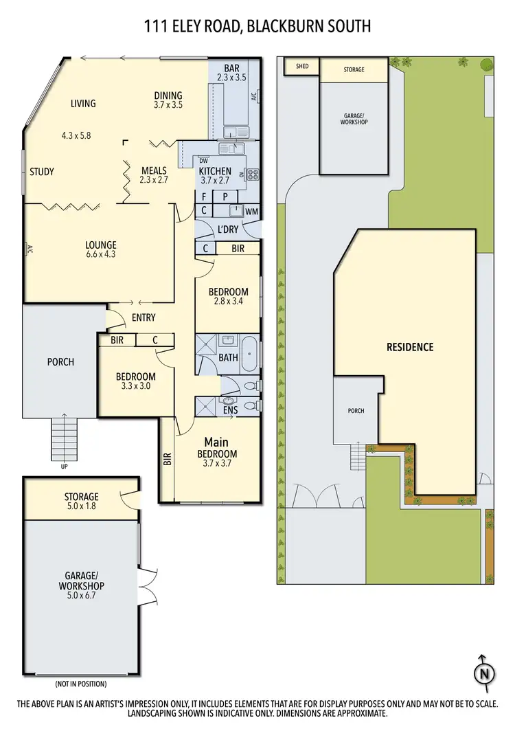 Floorplan of Homely house listing, 111 Eley Road, Blackburn South VIC 3130