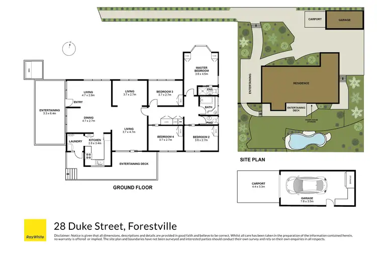 Floorplan of Homely house listing, 28 Duke Street, Forestville NSW 2087