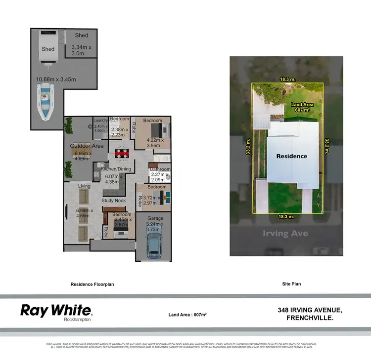 Floorplan of Homely house listing, 348 Irving Avenue, Frenchville QLD 4701