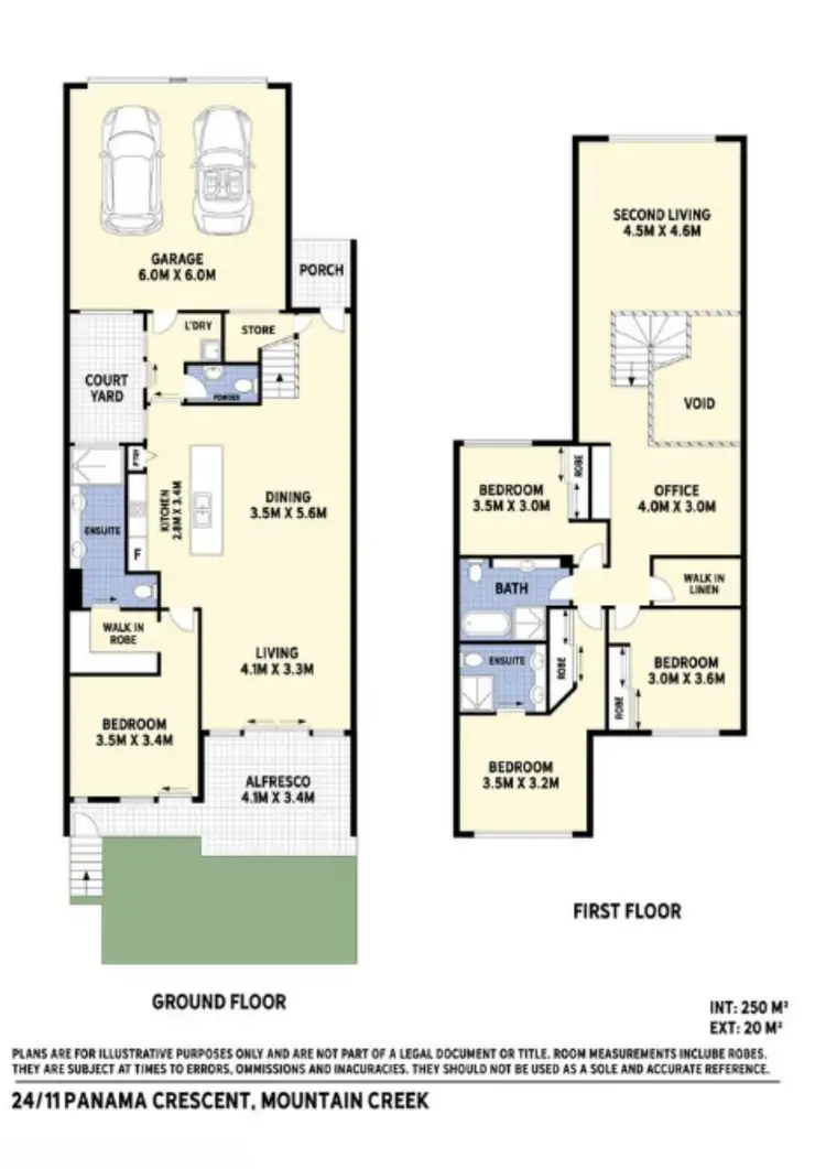 Floorplan of Homely house listing, 11 Panama Crescent, Mountain Creek QLD 4557
