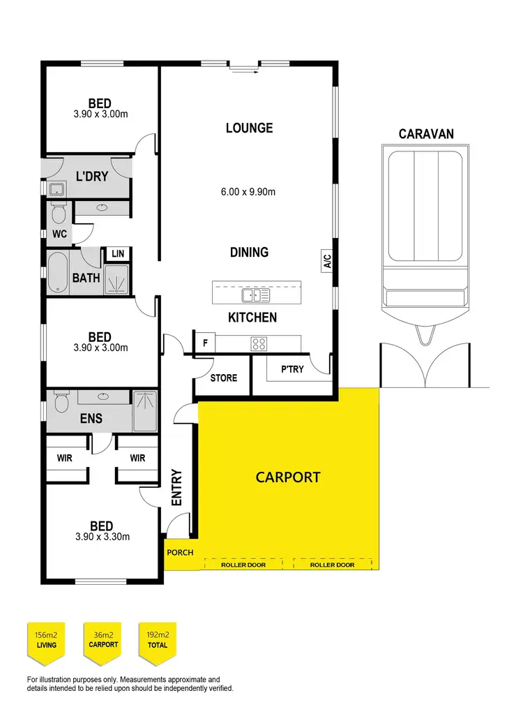 Floorplan of Homely house listing, 4 Sorrento Parade, Hayborough SA 5211