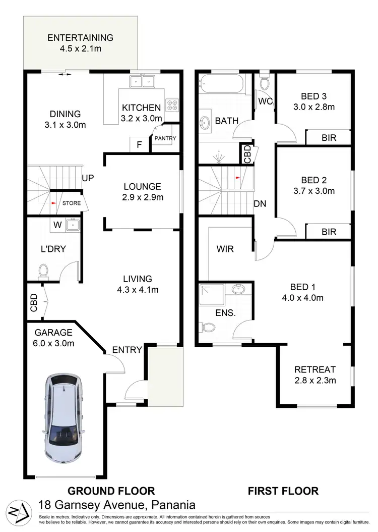Floorplan of Homely house listing, 18 Garnsey Avenue, Panania NSW 2213