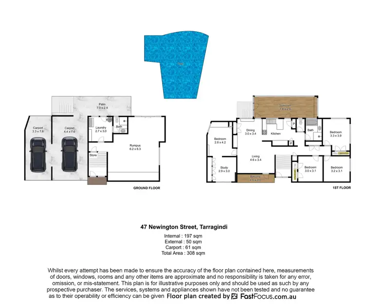 Floorplan of Homely house listing, 47 Newington Street, Tarragindi QLD 4121