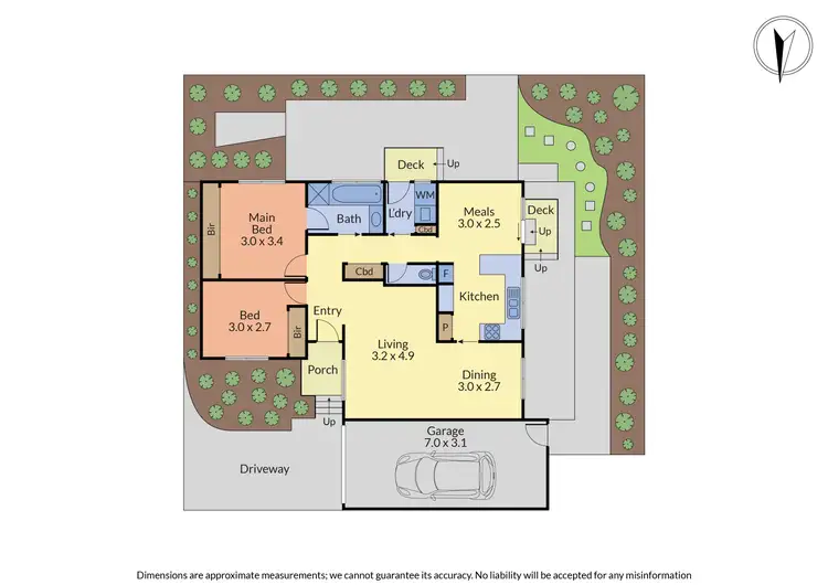 Floorplan of Homely unit listing, 2/10 Myrtle Street, Bayswater VIC 3153