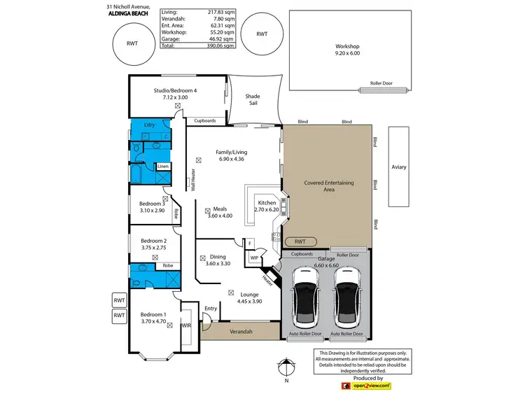 Floorplan of Homely house listing, 31 Nicholl Avenue, Aldinga Beach SA 5173