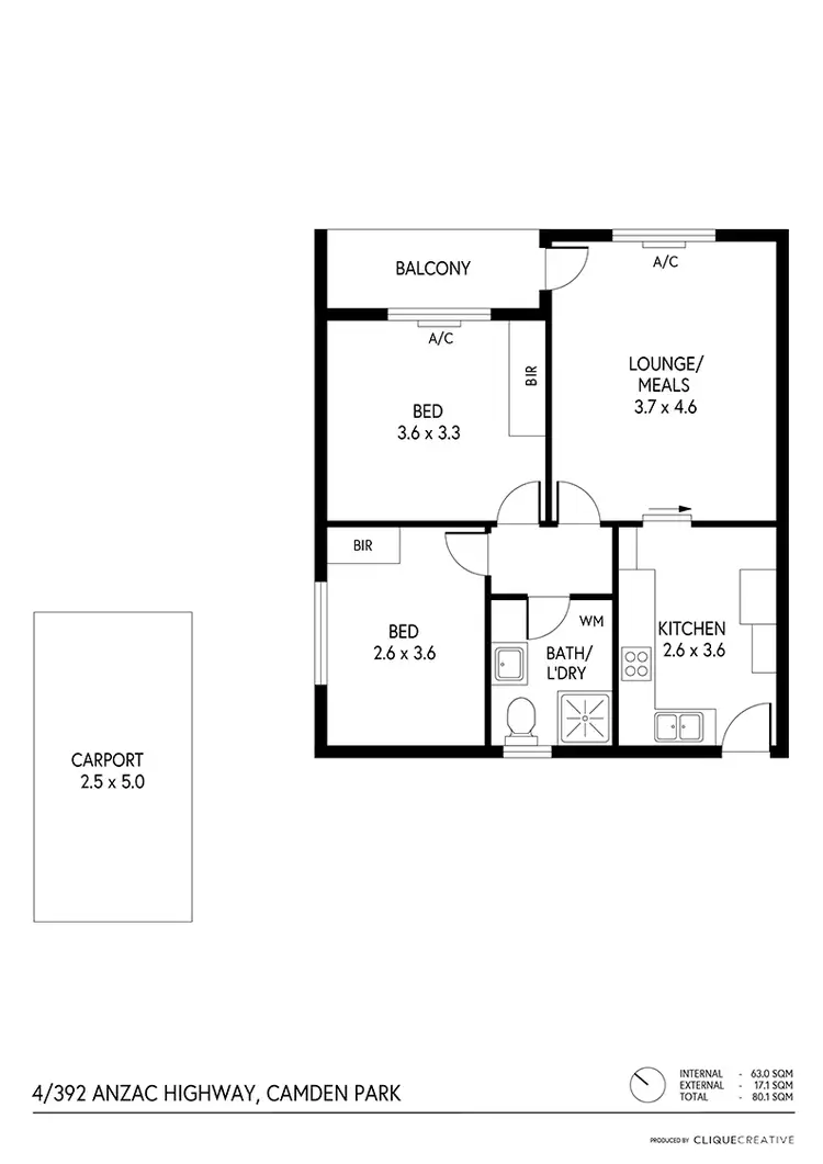 Floorplan of Homely house listing, 4/392 Anzac Highway, Camden Park SA 5038