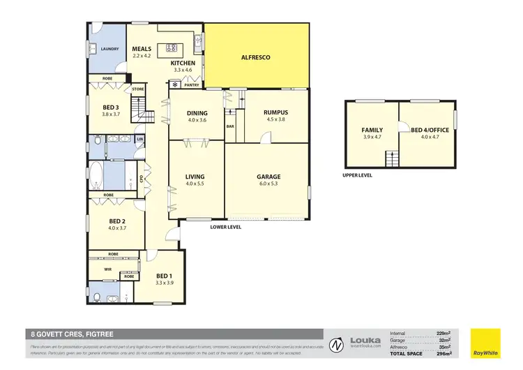 Floorplan of Homely house listing, 8 Govett Crescent, Figtree NSW 2525