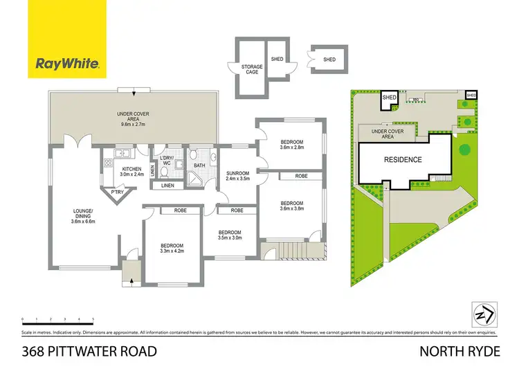 Floorplan of Homely house listing, 368 Pittwater Road, North Ryde NSW 2113