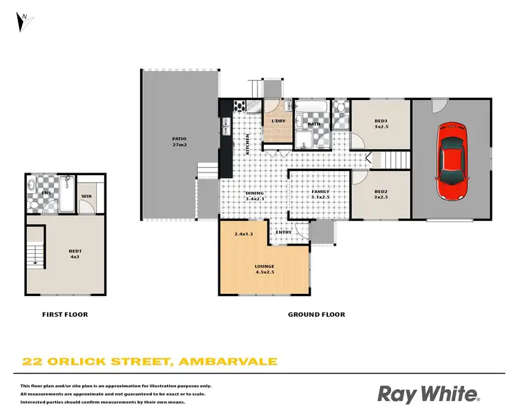 Floorplan of Homely house listing, 22 Orlick Street, Ambarvale NSW 2560