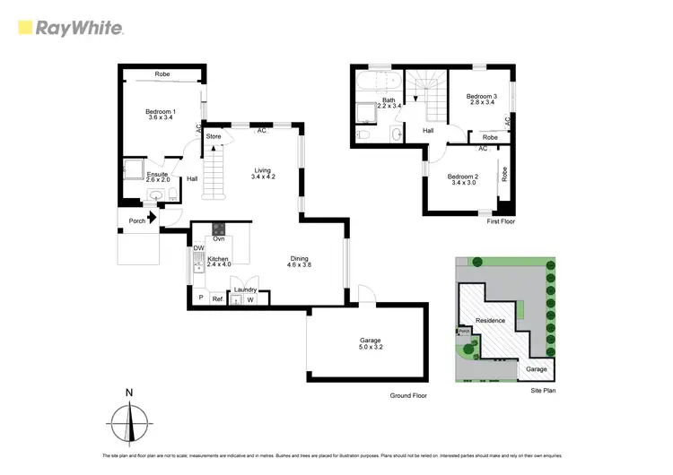 Floorplan of Homely townhouse listing, 2/64 Prince Charles Street, Clayton VIC 3168