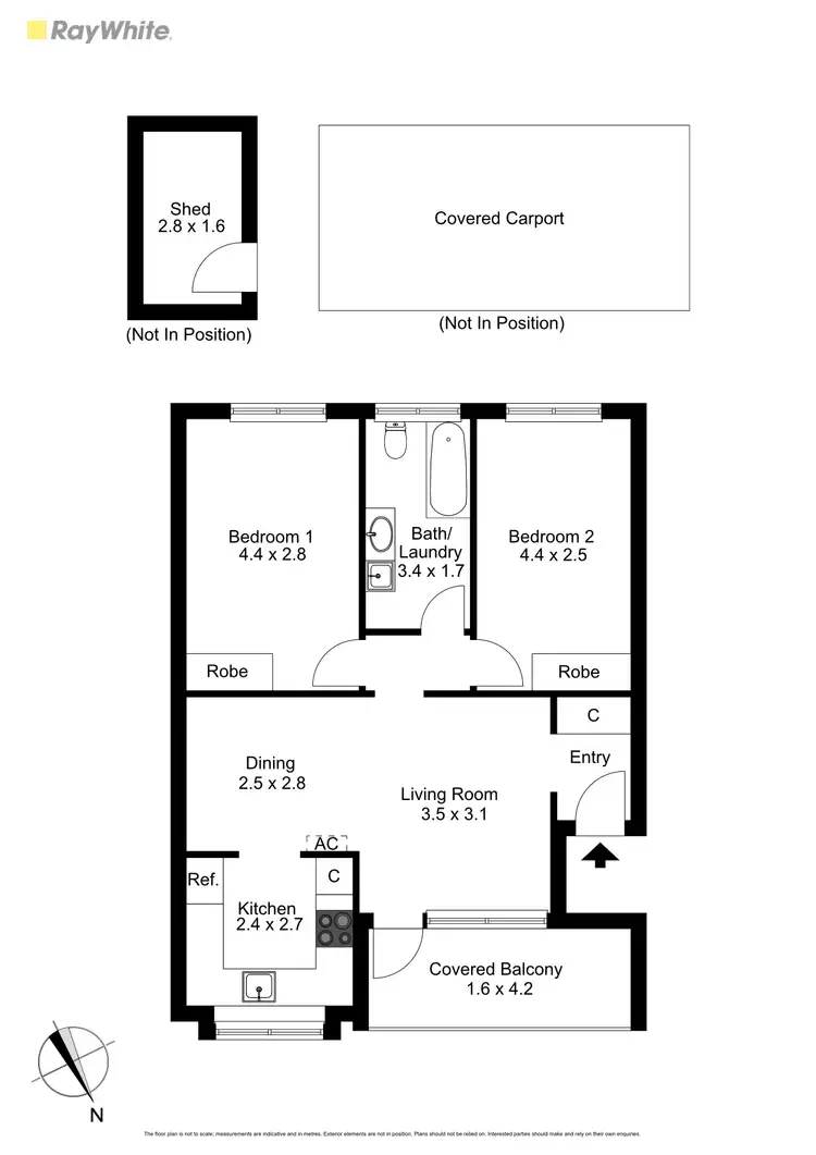 Floorplan of Homely apartment listing, 21/402 Nepean Highway, Frankston VIC 3199