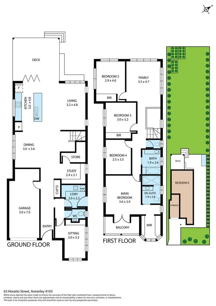Floorplan of Homely house listing, 63 Horatio Street, Annerley QLD 4103